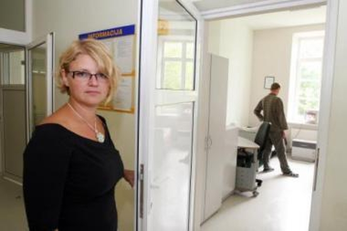 Atribojimas: pasak B.Nastopkaitės, pacientai skyriuje izoliuojami nuo išorinio pasaulio pagundų.