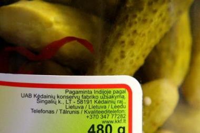 Sprendimas: prekės ženklas ir receptas – lietuviški, agurkai ir jų marinuotojai – ne.