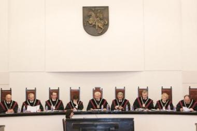 Seimo narių kerštas teismui
