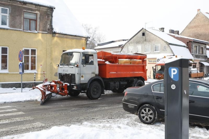 Sąskaitas už sniego valymą sumažino gamta
