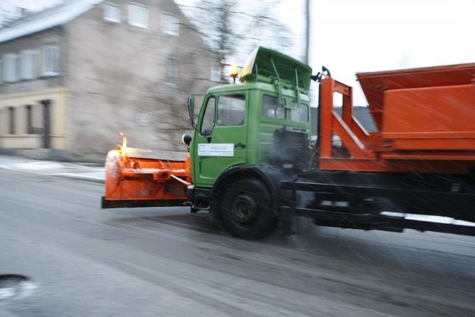 Kelininkai atsisakė valyti Klaipėdos gatves