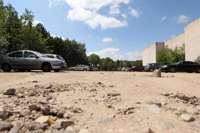 Patogi aikštelė Santariškėse – tik popieriuose