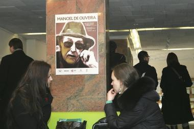 Portugališkas: VDU pristatoma M. de Oliveiros filmų programa, veikia jo kūrybai skirta paroda.