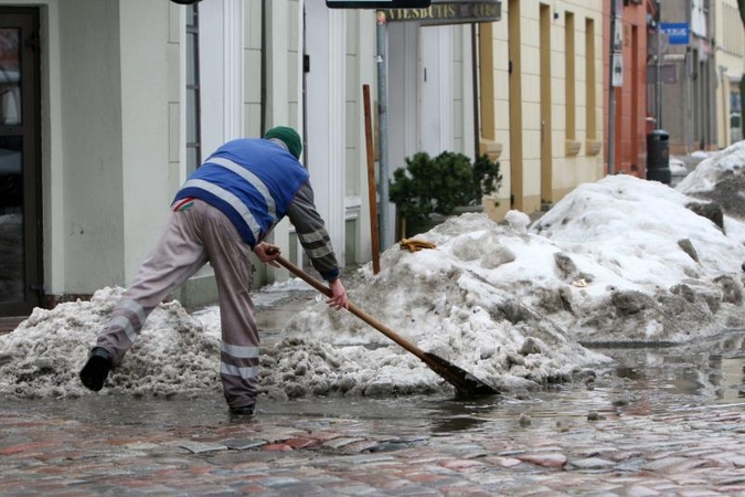 Uostamiesčio     varguoliai   atsisako   pašalpų