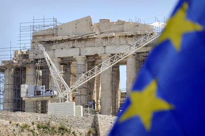 Graikai Europos              už ūsų netampys   