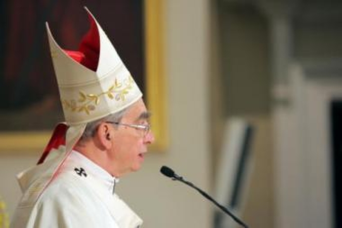 Autoritetas: sprendimą, kad A.Brazausko karstas nebus įneštas į Katedrą, priėmė kardinolas A.J.Bačkis.