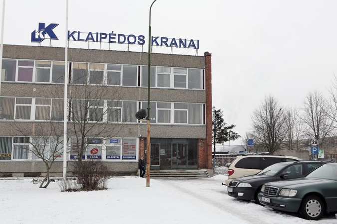 Po bankroto – masinis „Klaipėdos kranų“ darbuotojų atleidimas