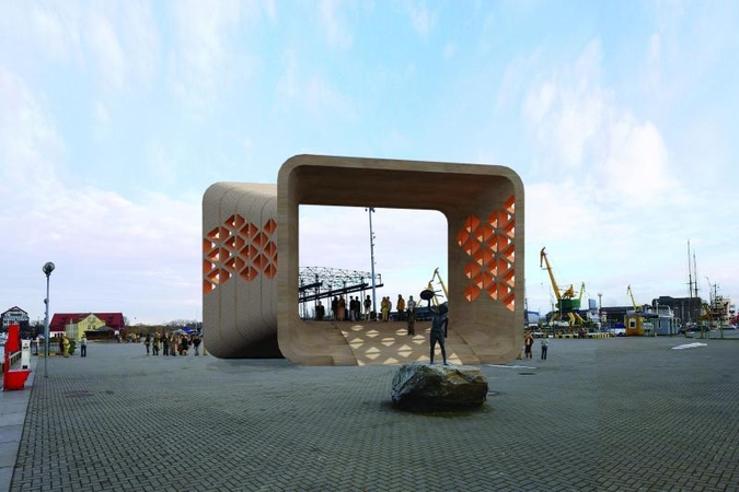 Architektūrinis džiazo simbolis - speciali scena