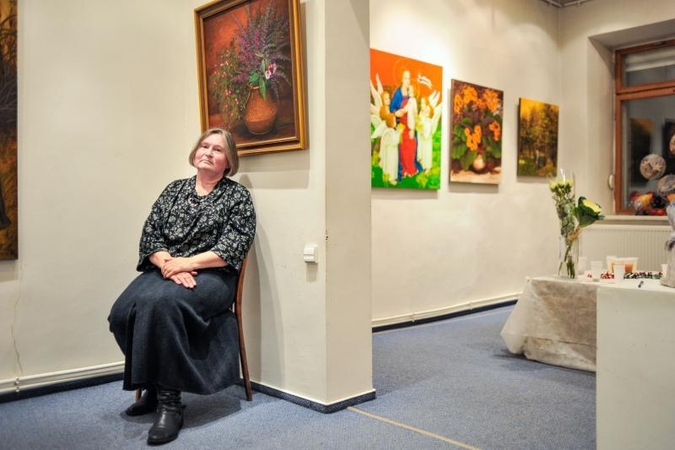 Tapytoja E. Kniūkštaitė: miestas man svetimas