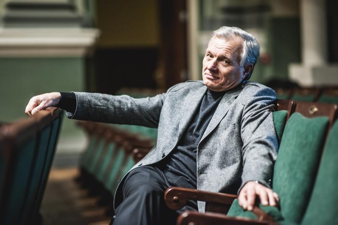 Maestro P. Bingelis: žmogus lieka jaunas, kol jo dvasia jauna