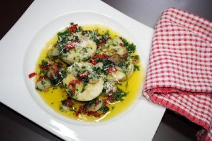 Kukuliai su parmezanu