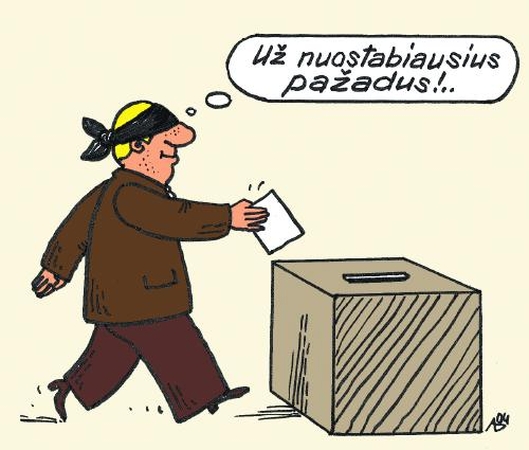 Balsuoti reikėtų atvesdinti prievarta