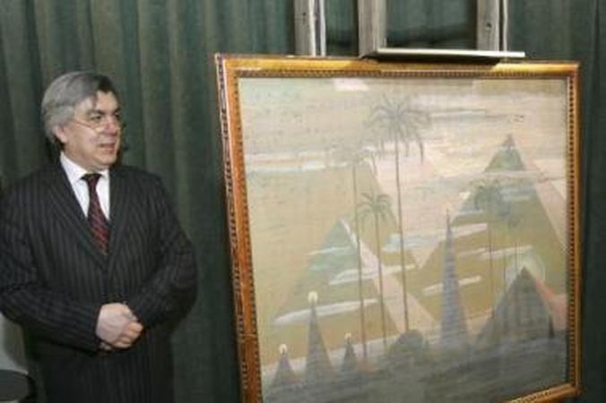 Čiurlionio šedevras – restauratorių rankose