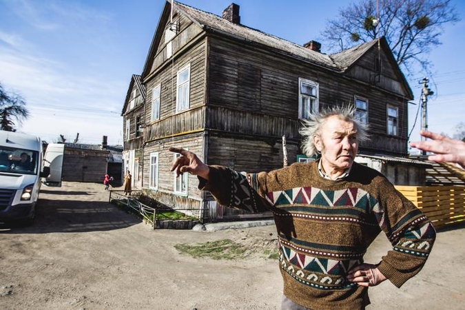 Šančiuose – karas           dėl šiukšlių