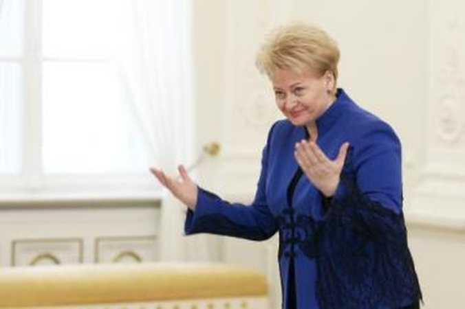 Užmojis: metiniame pranešime Prezidentė D.Grybauskaitė ketina pasiūlyti valstybės raidos kryptis.