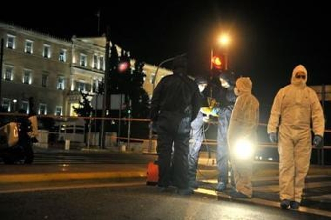 Prie Graikijos parlamento sprogo bomba