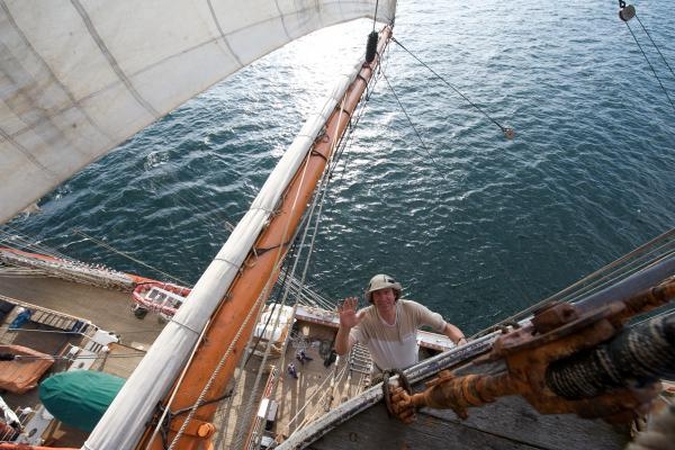 Po "Sedov" burėmis – su fotoaparatu