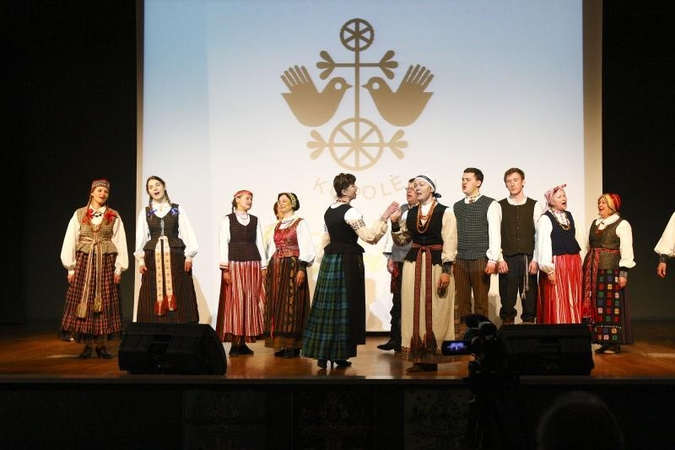 Jubiliejaus palytėtas folkloro grynuolis
