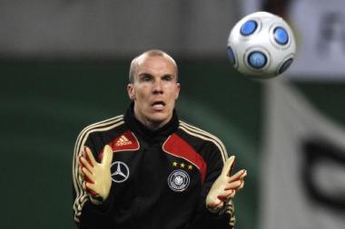 Nepasitikėjimas: R.Enke manė, kad jo meistriškumas neatitinka Vokietijos futbolo rinktinės lygio.