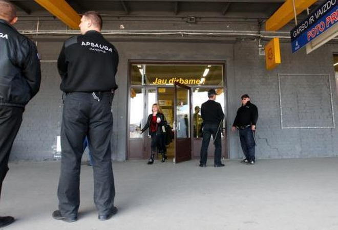 Apsaugos bendrovėms – policijos kirtis