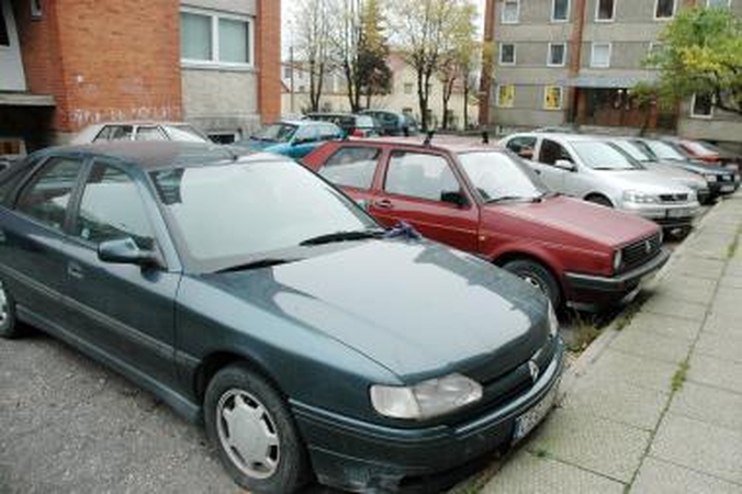 Dėl vietos – karas kiemuose