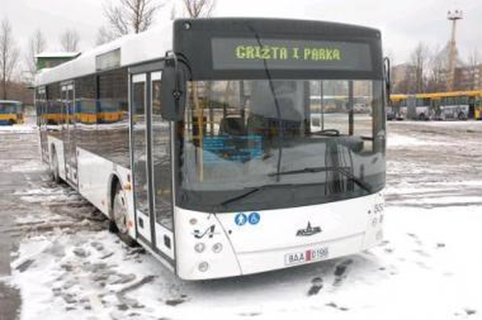 Po sostinę kursuojantis naujutėlis  "Maz" - tik laikinai