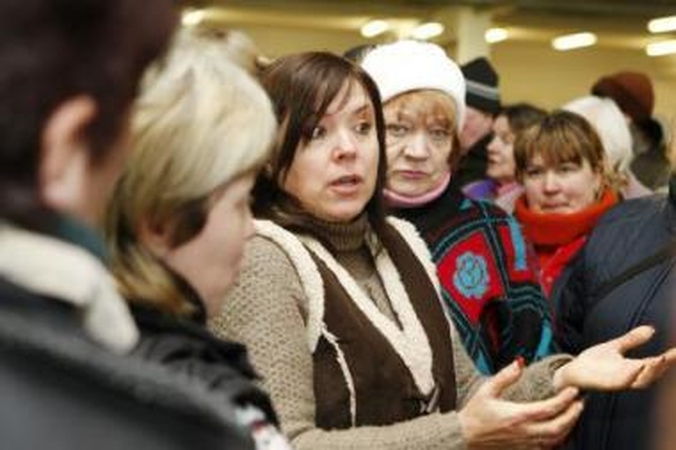 Protestais žaibavo ir turgus