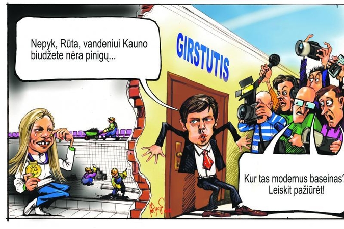 Medalio spinduliuose puolė šildytis Kauno valdžia