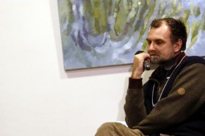 Svečiuosis poetas A.Marčėnas