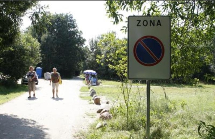 Karklėje – mūšis              dėl takelio