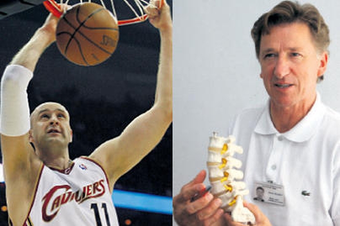 Nugarą skauda ne tik sportininkams