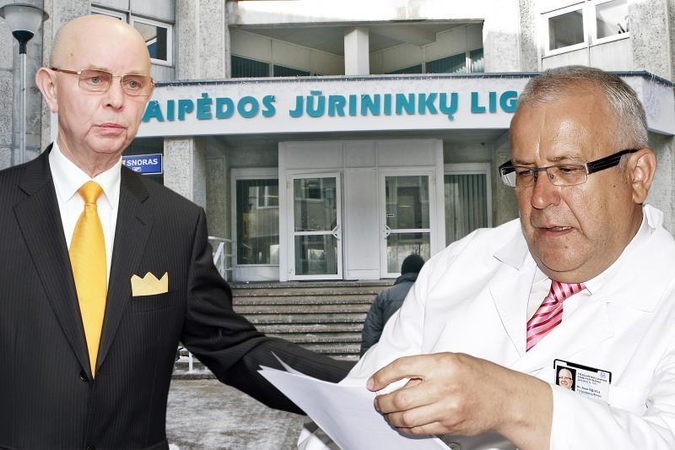 Dėl pasiligojusių neringiškių - A.Vinkaus raštai Klaipėdos ligoninėms