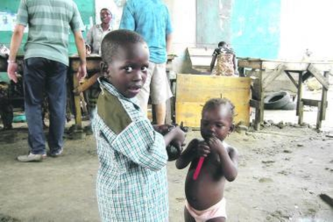 Žvilgsniai: Nigerijoje, kaip ir visoje Afrikoje, badauja daug vaikų.