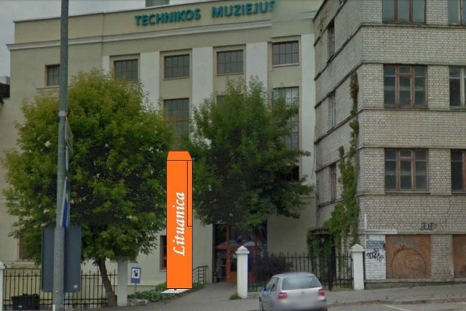 Jau liepą „Lituanicos“ sparnas papuoš Technologijų muziejaus skverelį