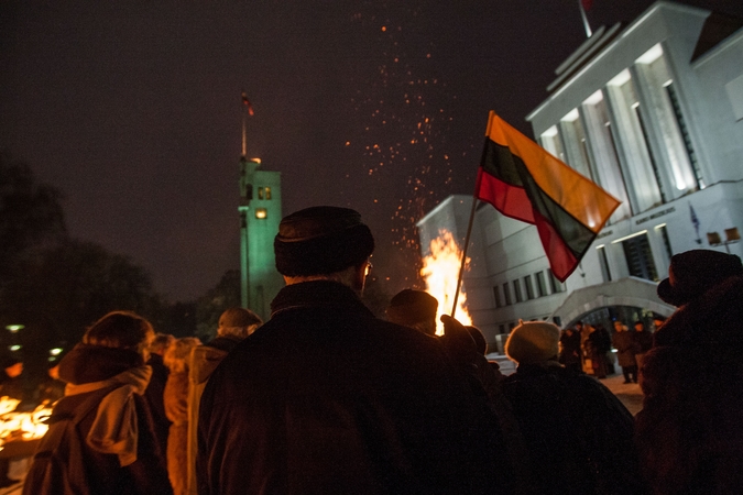 Laisvės laužai suliepsnojo be Kauno valdžios